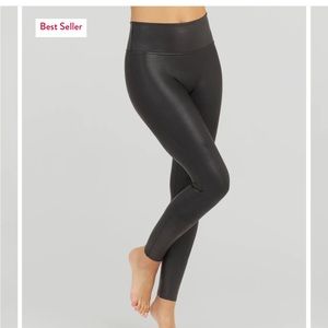 Spanx faux leather leggings